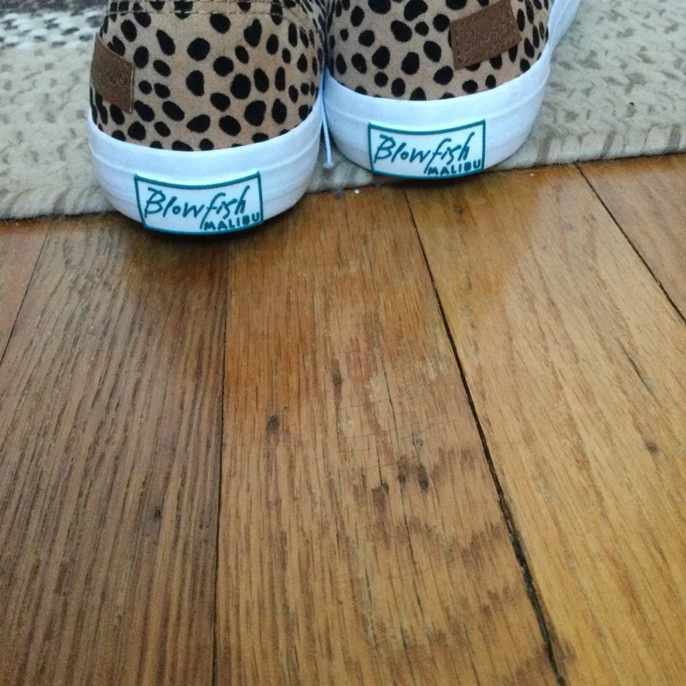 Blowfish Cheetah slip ons sneaker